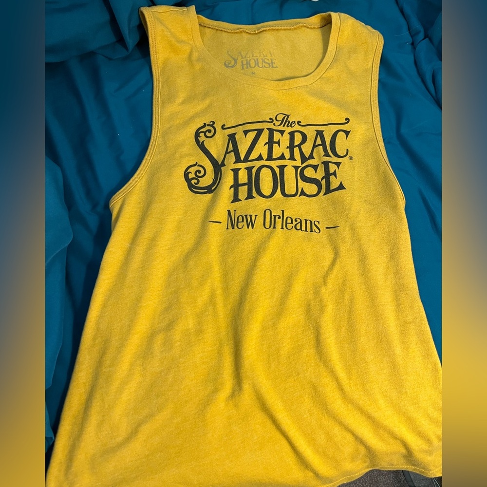 Sazerac House New Orleans Yellow Tank Top